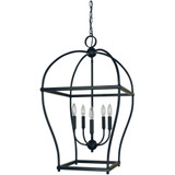 Kenmare 5 Light Small Chandelier by Framburg - 5475BN