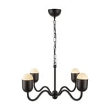 Effie 4 Light Chandelier 12.88 Inch Tall and 27 Inch Wide by Alora - CH558427