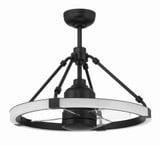 Levy 32W 1 LED Fandelier 19.7 Inches Tall and 19 Inches Wide by Craftmade - LVY24