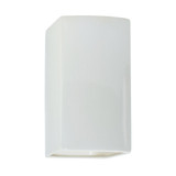 Ambiance 1 Light Small Rectangular Open Top Wall Sconce by Justice Design - CER-0915