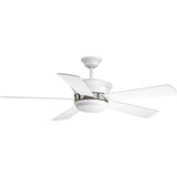 Harranvale Wide Ceiling Fan 1 Light Handheld Remote 54 Inch W by Progress - P2540