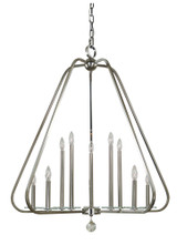 Triangulum 10 Light Oversized Foyer Chandelier by Framburg - 5510