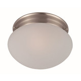 Essentials 588X 1 Light 7.5 Inch Wide Flush Mount by Maxim - 5884FT