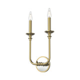 Peabody 2 Light Vanity Light by Alora - WV351502