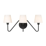 Kennedy 3 Light Vanity Light by Golden - 3690-BA3