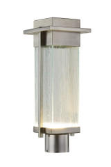 Fusion Pacific 7 Inch 9 Watt 1 LED Outdoor Post Mount by Justice Design - FSN-7542W-RAIN