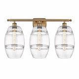 Vaz 3 Light Vanity Light 28 Inch Wide by Innovations - 516-3W-G557-8