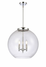 Athens 3 Light Pendant 18.38 Inch Tall by Innovations - 221-3S-G12-18-1575