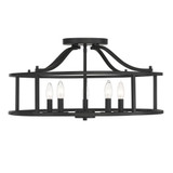 Stockton 5 Light 24 Inch Wide Semi Flush Mount by Savoy House - 6-1679-5