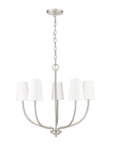 Kandor 5 Light Chandelier 24 Inch Tall and 26 Inch Wide by Millennium - 29905