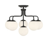 Marco 6 Light 24 Inch Wide Semi Flush Mount by Savoy House - 6-1950-6