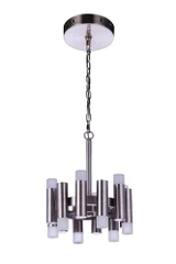 Simple Lux 12 Light 12.01 Inch Wide Semi Flush Mount by Craftmade - 57552