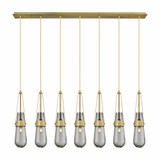 Milan 7 Light Oversized Linear Pendant by Innovations - 127-452-1P-G452-4