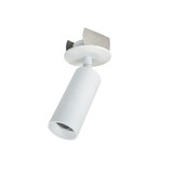 Ipoint 9W 2700K LED 1.63 Inch Wide Cylinder Monopoint Flush Mount by Nora - NIOP-1RCY