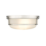 Arlson 2 Light Flush Mount 5.38 Inch Tall and 13 Inch Wide by Millennium - 4662