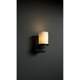 Limoges Dakota 1 Light Plet Wall Sconce by Justice Design - POR-8771-10-PLET