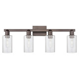 Clymer 4 Light Bath Vanity 10.63 Inch Tall X 30.88 Inch Wide by Innovations - 716-4W-G80
