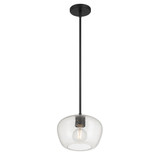 Pomari 1 Light Pendant 7.5 Inch Tall and 9.75 Inch Wide by Millennium - 203101