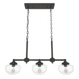 Saddle Creek 3 Light Large Linear Chandelier by Hunter SC3194LC - SC3_194_LC