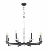 Kaden 8 Light Chandelier 29.25 Inch Tall and 36.5 Inch Wide by Z Lite - 3045-8