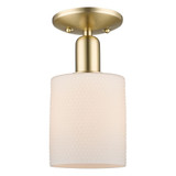 Cobbleskill 1 Light Semi Flush Mount 10.5 Inch X 5 Inch by Innovations - 716-1C-G11
