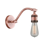 Double Swivel 1 Light Wall Sconce by Innovations - 515-1W-BARE
