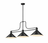 Melange 3 Light Medium Pendant 52 Inch Length by Z-Lite - 725-15