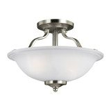 Emmons 2 Light 13 Inch Wide Semi Flush Mount by Generation - 7739002