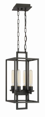 Cubic 4 Light Mini Foyer Chandelier by Craftmade - 41534