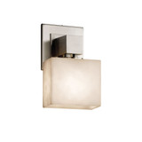Clouds Aero 1 Light Wall Sconce 9.25 Inch Tall by Justice Design - CLD-8707-55