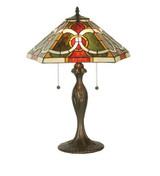 Moroccan 22.5 Inch H Moroccan Table Lamp by Meyda Tiffany - 8145-2TL