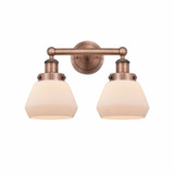 Fulton 2 Light Vanity Light 15.5 Inch Wide by Innovations - 616-2W-FUL