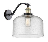 Bell 1 Light Wall Sconce 13 Inch Tall by Innovations - 515-1W-G7L-L