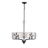 Bloem 5 Light Pendant 22 Inch Tall and 24 Inch Wide by Golden - 4503-5P