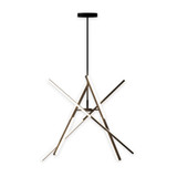 Stix 4 Light Oversized Chandelier by Artcraft - AC7709