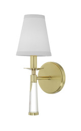 Baxter 1 Light Candle Style Wall Sconce by Crystorama - 8861