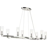Harpin 8 Light Oval Chandelier 8.75 Inch Tall X 16.25 Inch Wide by Kichler - 52772