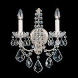 New Orleans 2 Light Candle Style Crystal Wall Sconce by Schonbek - 3651