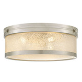 Micah 15W 3 LED Flush Mount 6 Inch Tall and 16 Inch Wide by Quoizel - MICA1616