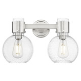 Lawton Sphere 2 Light Bath Vanity 15.5 Inch X 9.63 Inch Tall by Innovations - 464-2W-G464B-7