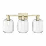 Preston 3 Light Jar Bath Vanity 13.5 Inch Tall and 26 Inch Wide by Innovations - 716-3W-G460-7