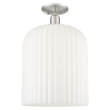Bridal Veil 1 Light Semi Flush Mount 12 Inch X 19 Inch Tall by Innovations - 716-1C-G559-12