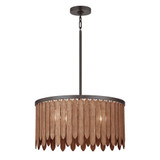 Marimba 4 Light Pendant 12.5 Inch Tall and 26 Inch Wide by Maxim - 22512
