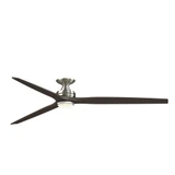 Spitfire Flush Ceiling Fan with Light Kit 12 X 84 Inch Wide by Fanimation - FPD6721-84DWLKF