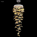 Autumn Leaf 8 Light Entry Chandelier 64 Inch X 27 Inch Wide by James Moder - 97064
