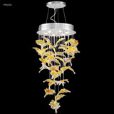 Autumn Leaf 6 Light Dining Chandelier 38 Inch X 23 Inch Wide by James Moder - 97063