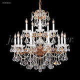 Madrid 15 Light Chandelier 40 Inch Tall and 33 Inch Wide by James Moder - 94340