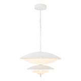 Prescott 40W LED Chandelier 19 Inch Tall and 23.63 Inch Wide by Alora - CH315224