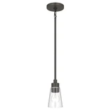 Erma 1 Light Mini Pendant 7.5 Inch Tall and 4 Inch Wide by Kichler - 52444_1