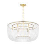 Pierce 6 Light Pendant 16.25 Inch and 28 Inch Wide by Visual Comfort Studio - CP1456